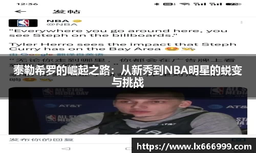 泰勒希罗的崛起之路：从新秀到NBA明星的蜕变与挑战